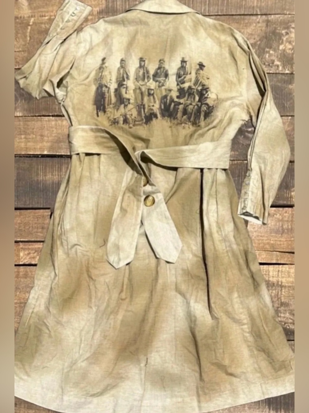 NWOT Jaded Gypsy Prairie Winds Duster/Trench S/M